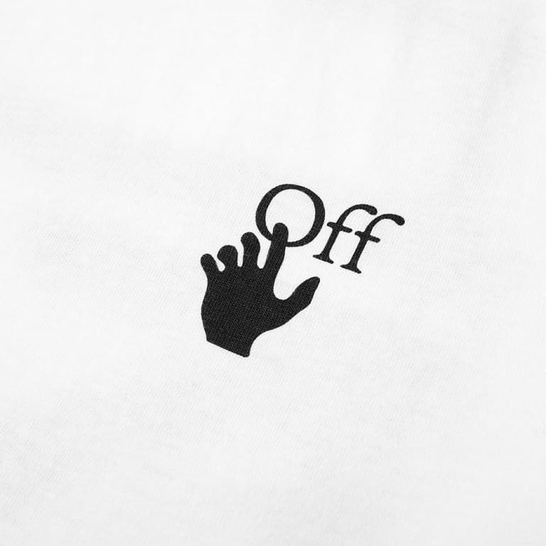 Off-White Spray Marker Slim S/S T-Shirt White | Hype Vault Kuala Lumpur | Asia's Top Trusted High-End Sneakers and Streetwear Store