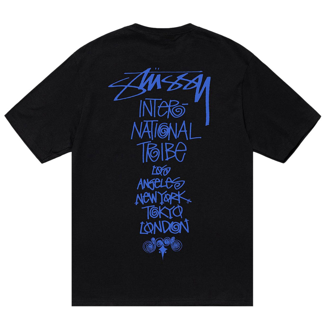 Stussy Tribe Stack Tee Black (SS23) | Hype Vault