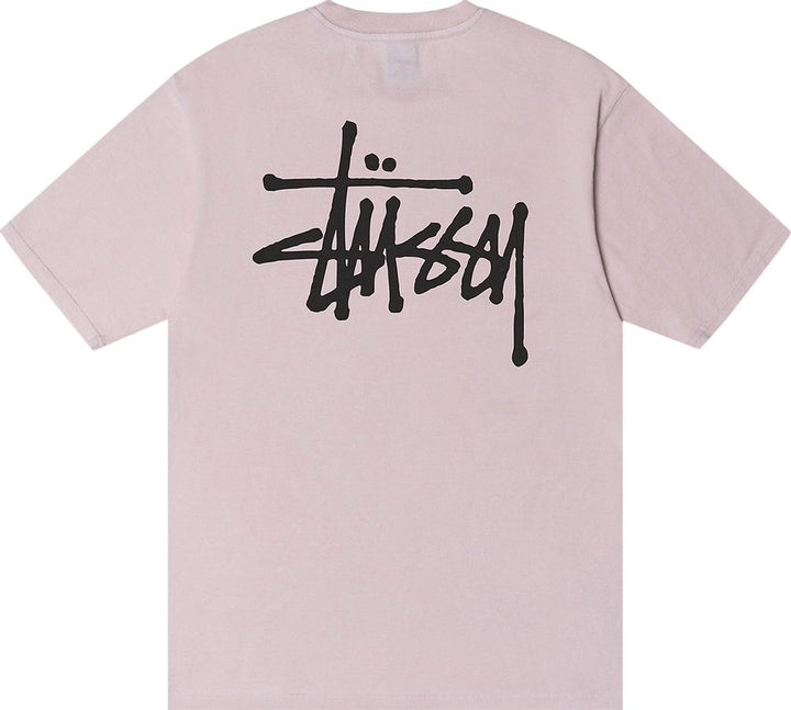 Stussy Basic Pigment Dyed Tee 'Blush' | Hype Vault Kuala Lumpur | Asia's Top Trusted High-End Sneakers and Streetwear Store | Guaranteed 100% authentic