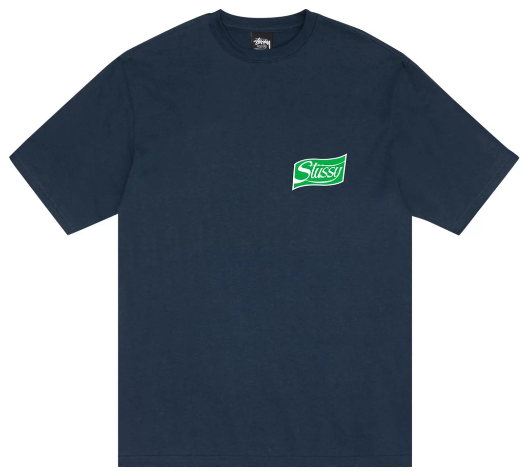 Stussy Soda Can Tee Navy | Hype Vault Kuala Lumpur