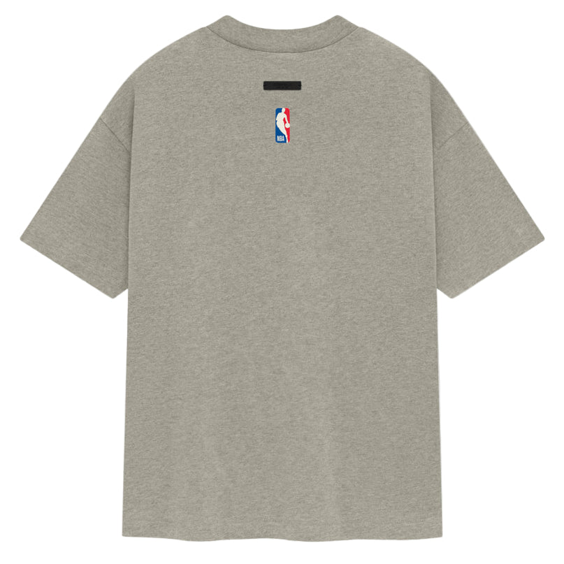 Fear of God Essentials NBA Wolves Tee ‘Warm Heather Grey’ | Hype Vault