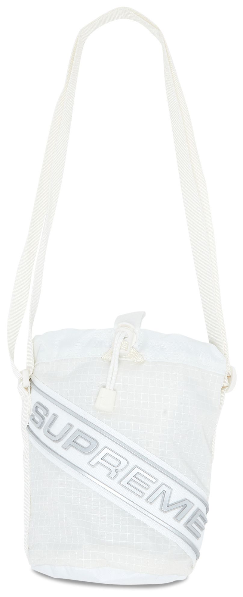 Supreme 3D Logo Small Bag White (FW23) | Hype Vault