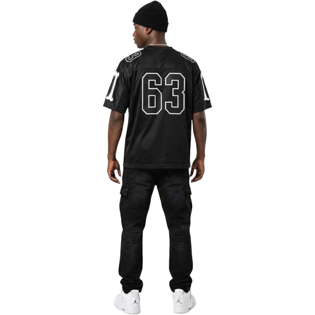 Supreme Bones Football Jersey Black (FW25)
