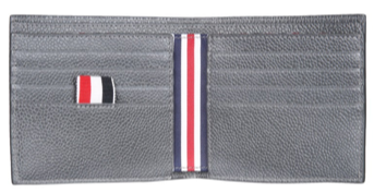 Thom Browne Billfold W/ Paper Label In Pebble Grain Leather | Hype Vault Kuala Lumpur