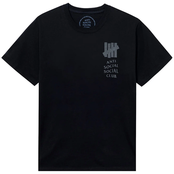 Anti Social Social Club x Undefeated Lock 3M Tee 'Black' (FW23)