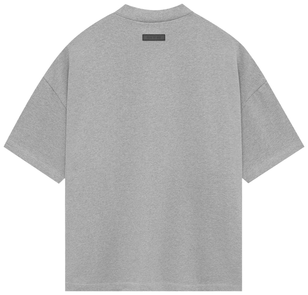 Fear of God Essentials Heavy Jersey Short-Sleeve Tee 'Dark Heather Oatmeal' (FW23) | Hype Vault