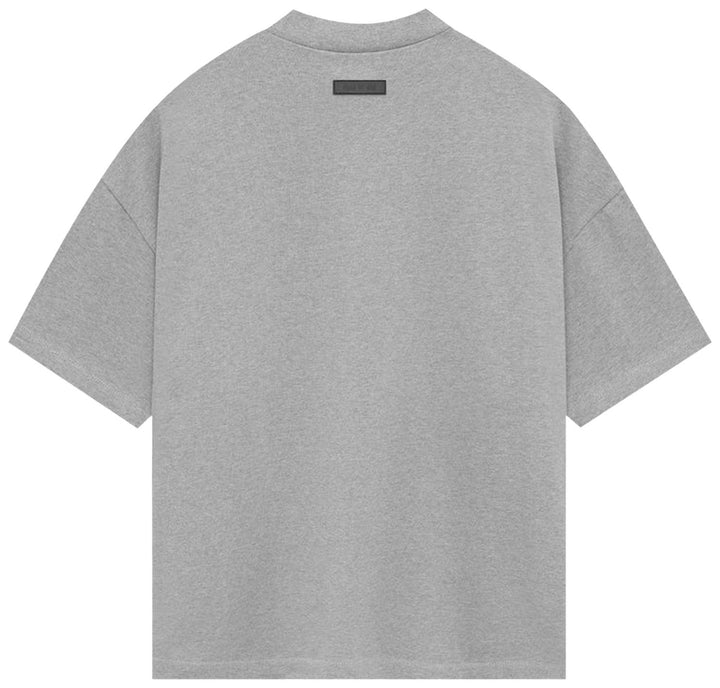 Fear of God Essentials Heavy Jersey Short-Sleeve Tee 'Dark Heather Oatmeal' (FW23) | Hype Vault