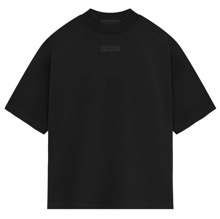 Fear of God Essentials Crewneck T-Shirt 'Jet Black' (SS24)