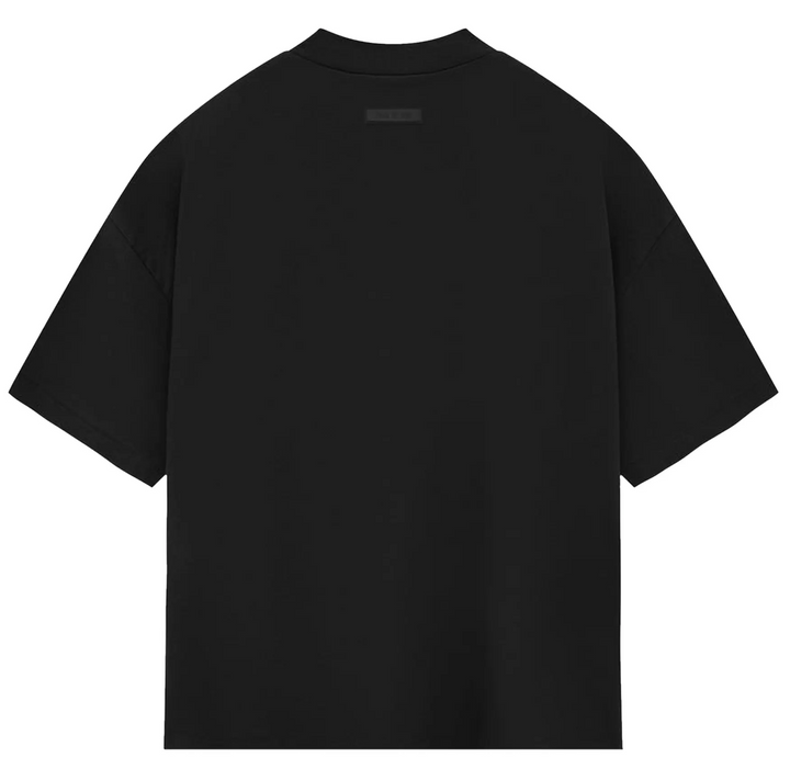Fear of God Essentials Crewneck T-Shirt 'Jet Black' (SS24)