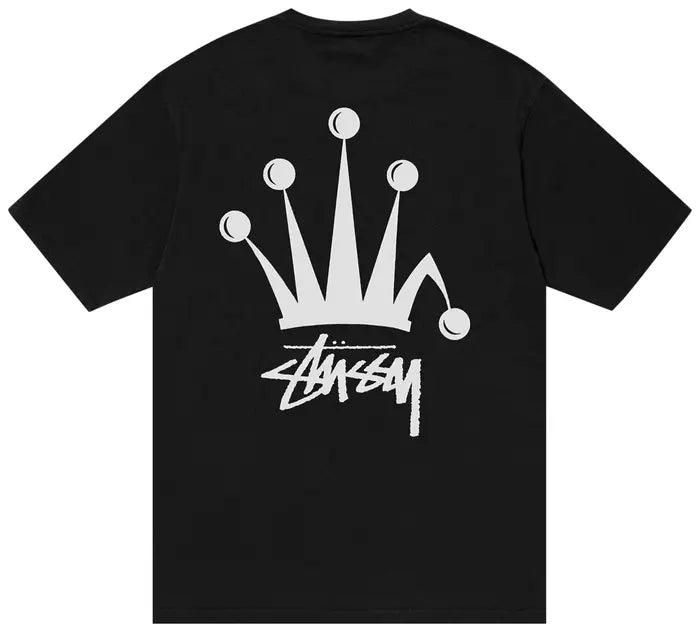 Stussy Regal Crown Pigment Dyed Tee Black | Hype Vault