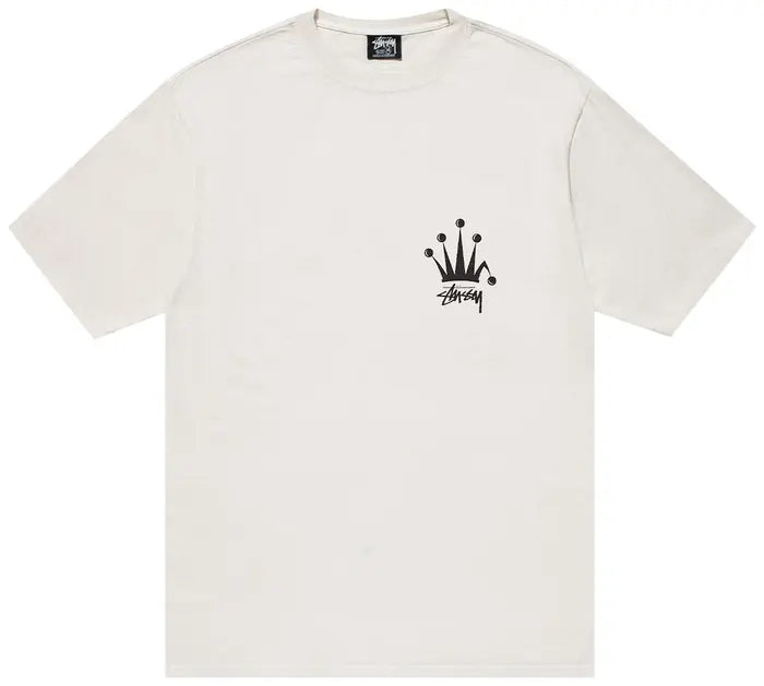 Stussy Regal Crown Pigment Dyed Tee Natural | Hype Vault