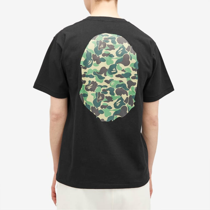 Bape Camo Big Ape Head Tee ‘Black/Green’ | Hype Vault