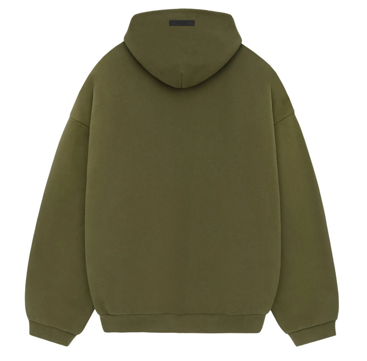 Fear of God Essentials Fleece Hoodie Military (FW24)