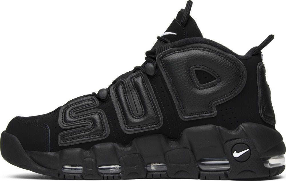 Supreme x Nike Air More Uptempo 'Black' | Hype Vault Kuala Lumpur | Asia's Top Trusted High-End Sneakers and Streetwear Store