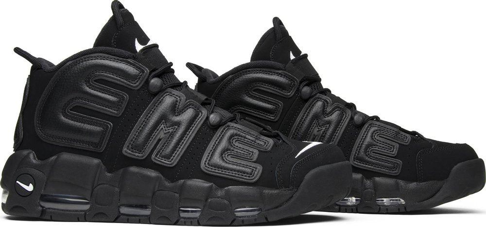 Supreme x Nike Air More Uptempo 'Black' | Hype Vault Kuala Lumpur | Asia's Top Trusted High-End Sneakers and Streetwear Store
