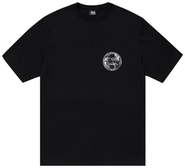 Stussy Dot Stamp Tee Black | Hype Vault