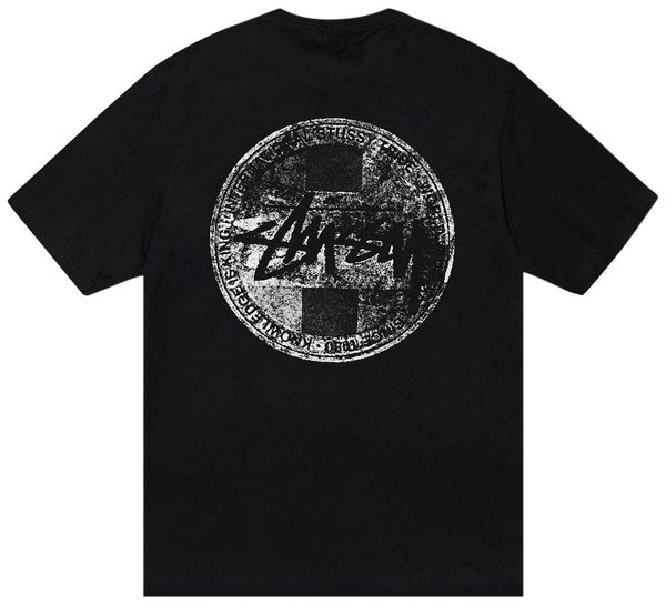 Stussy Dot Stamp Tee Black | Hype Vault