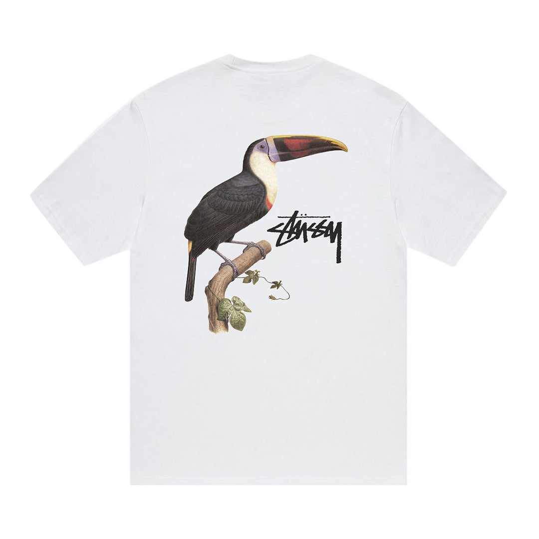 Stussy Toucan Tee 'White' (FW24) | Hype Vault