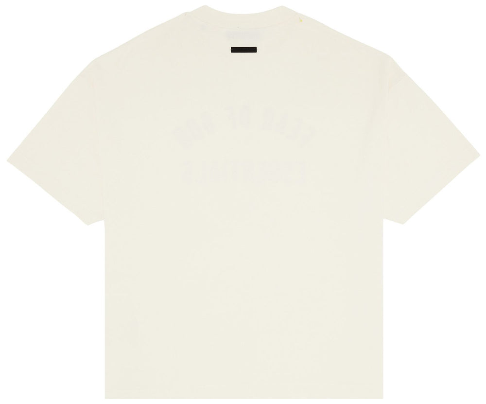 Fear of God Essentials Jersey Crewneck Tee 'Shell' (FW24) | Hype Vault