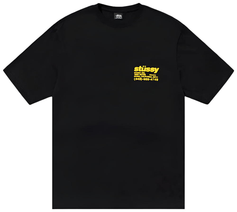 Stussy DNA Pigment Dyed Tee Black | Hype Vault