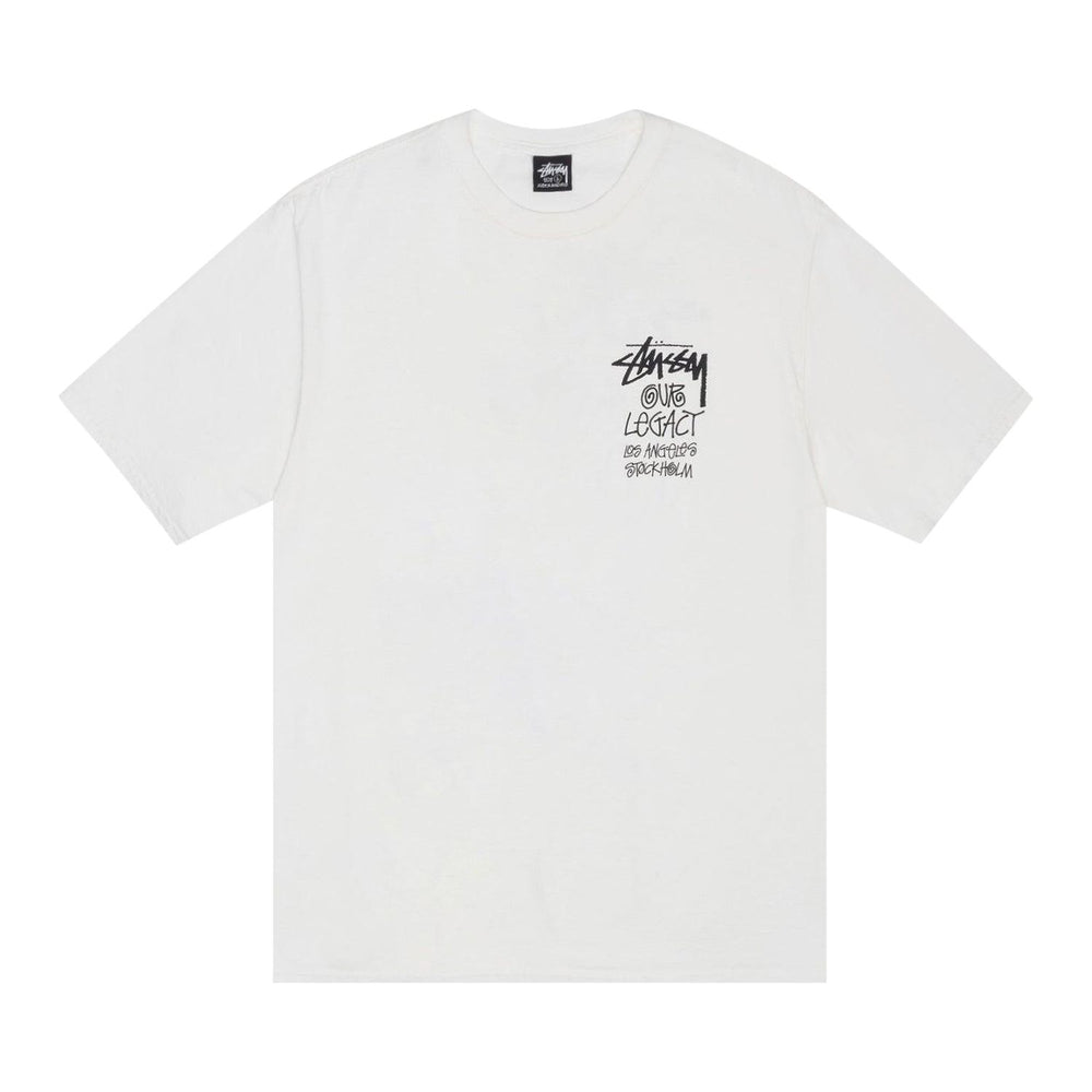 Stussy x Our Legacy Yin Yang Pigment Dyed Tee ‘Natural’ |Hype Vault