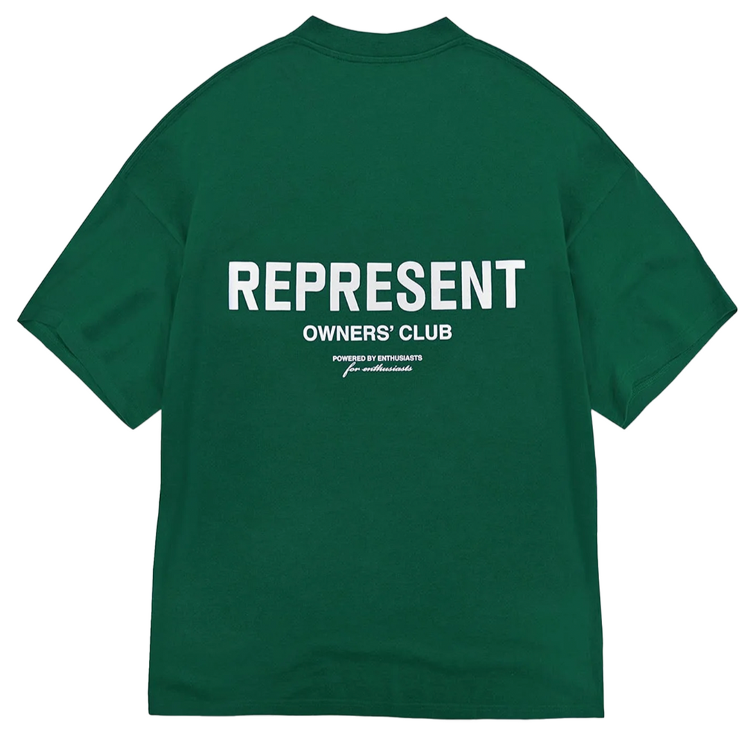 Represent Owners Club T-Shirt Racing Green | Hype Vault