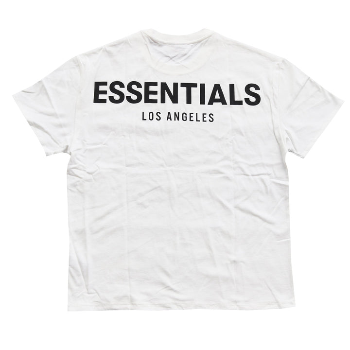 Fear of God Essentials 3M Reflective LA Exclusive Tee White | Hype Vault Kuala Lumpur | Asia's Top Trusted High-End Sneakers and Streetwear Store | Guaranteed 100% authentic