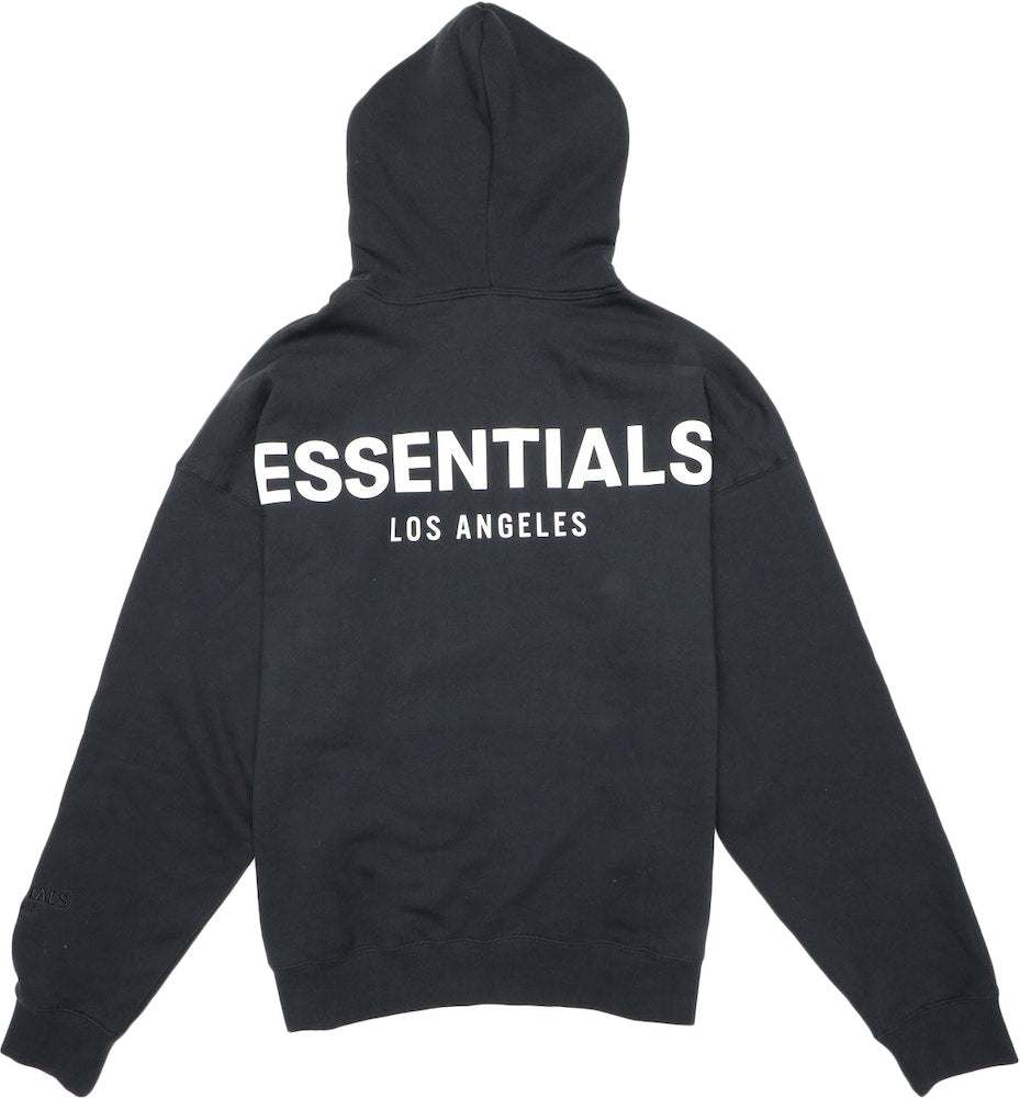 FOG Essentials 3M Reflective LA Exclusive Hoodie Black | Hype Vault Kuala Lumpur | Asia's Top Trusted High-End Sneakers and Streetwear Store 