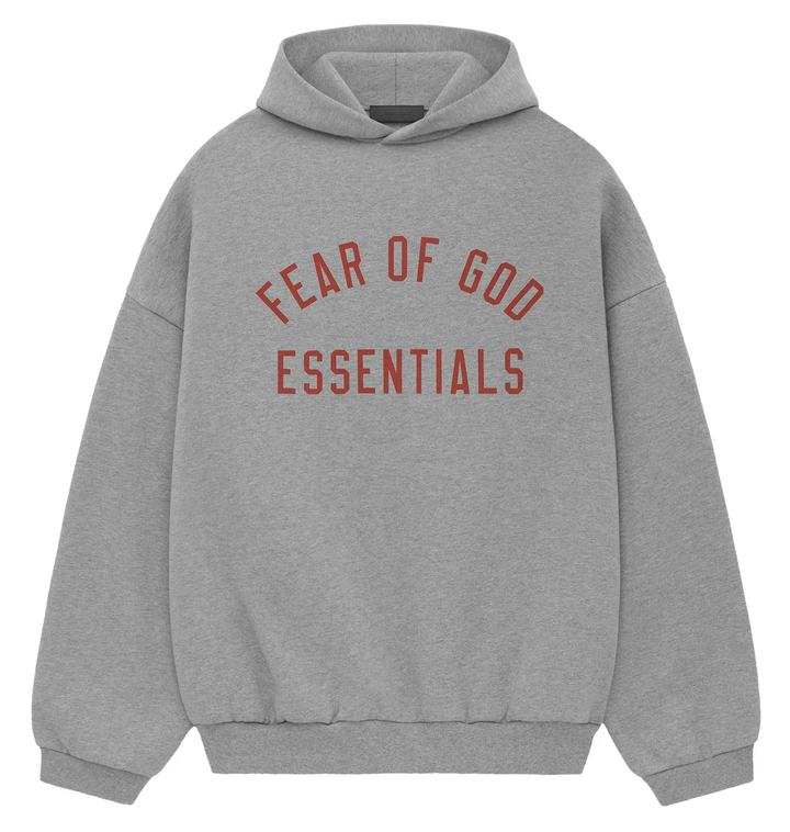 Fear of God Essentials Fleece Hoodie Dark Heather (FW24)