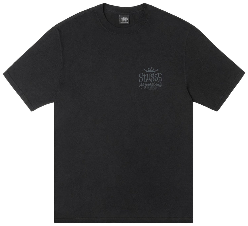 Stussy Beach House Pigment Dyed Tee ‘Black’ | Hype Vault