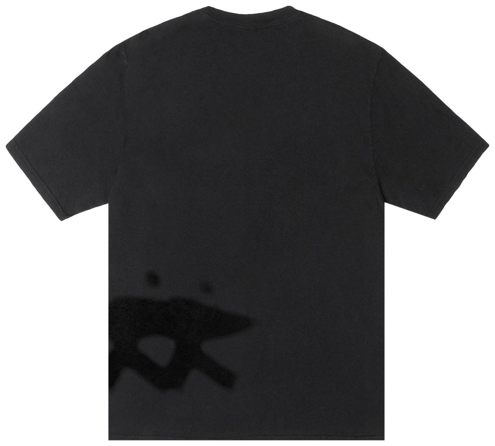 Stussy Low Tide Tee Pigment Dyed ‘Black’ (SS25) | Hype Vault