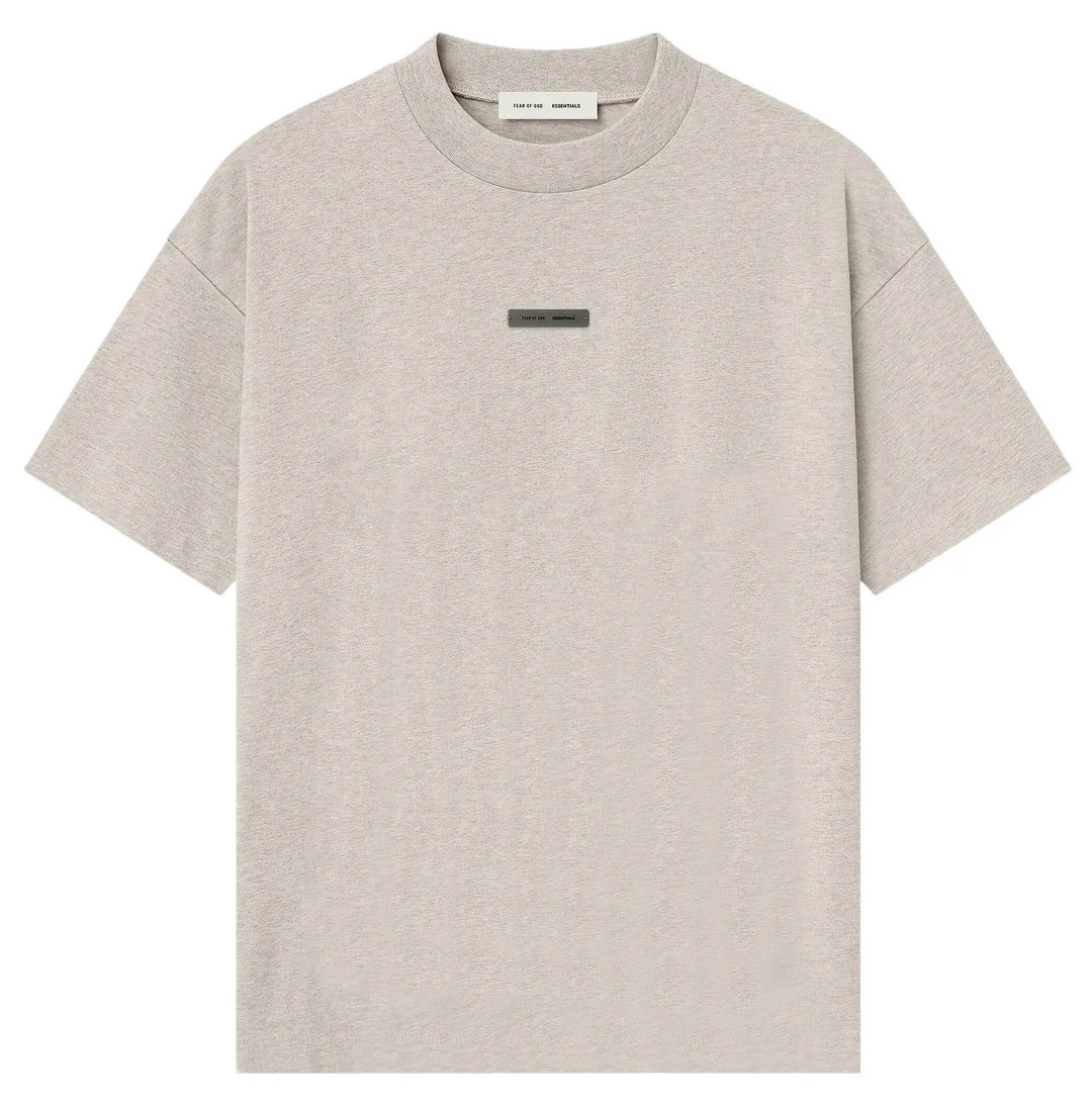 Fear of God Essentials Classic Tee 'Heather Stone' (SS25)