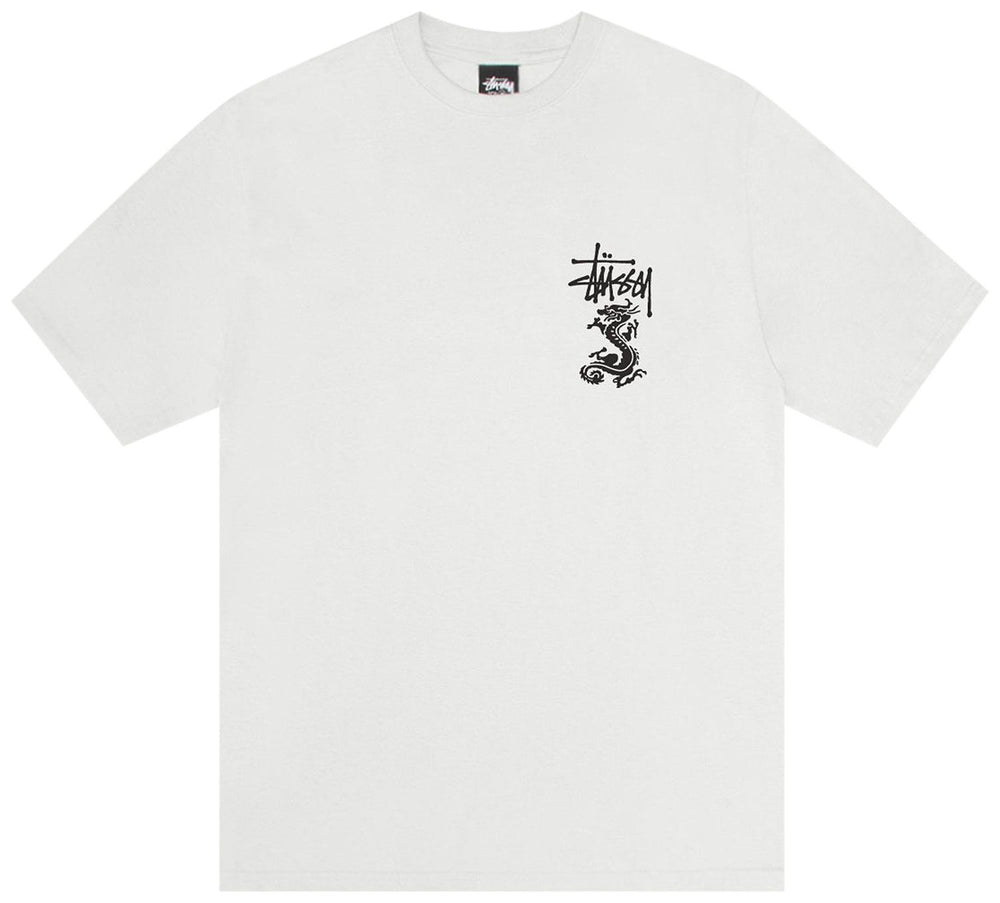 Stussy Double Dragon Pigment Dyed Tee Natural | Hype Vault