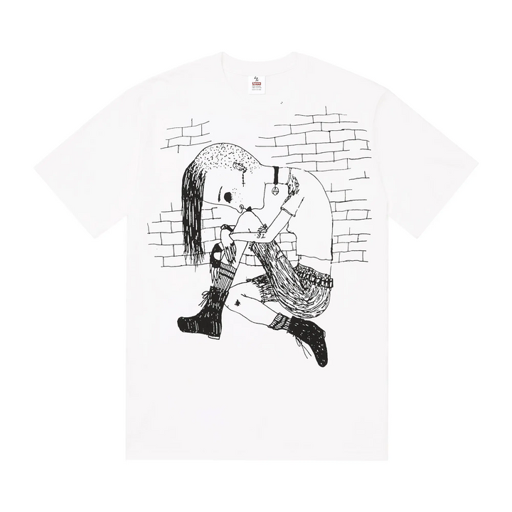 Supreme x Y’s Thinker Tee 'White' (FW25)