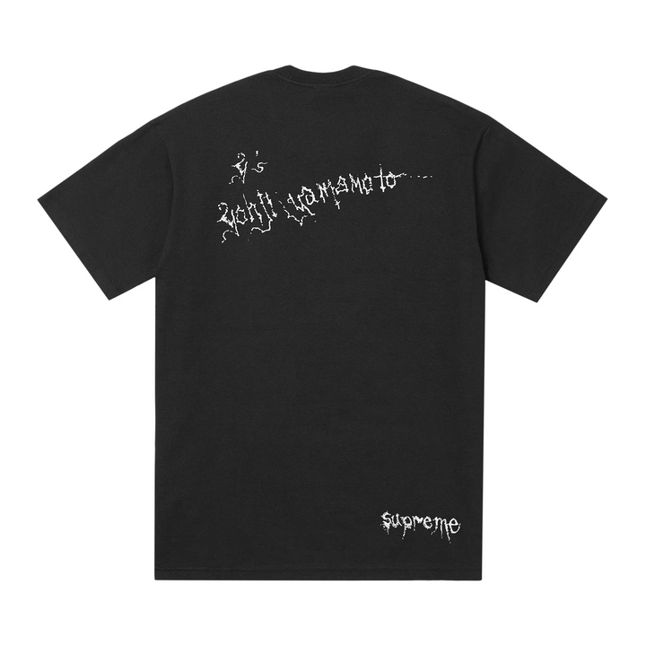 Supreme x Y’s Thinker Tee Black (FW25)