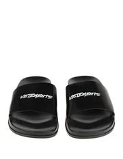 Vetements Logo Leather Slides | Hype Vault Kuala Lumpur