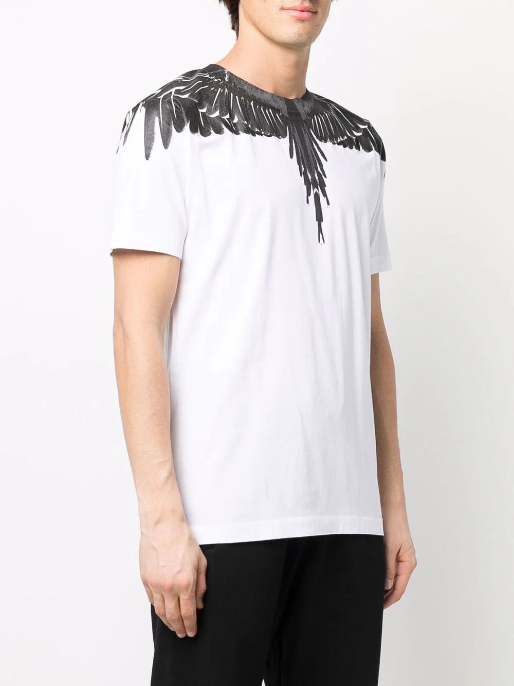 Marcelo Burlon Icons Wings White & Black T-Shirt | Hype Vault Kuala Lumpur