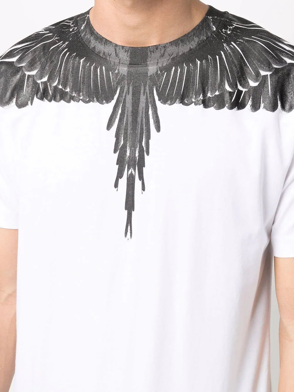 Marcelo Burlon Icons Wings White & Black T-Shirt | Hype Vault Kuala Lumpur