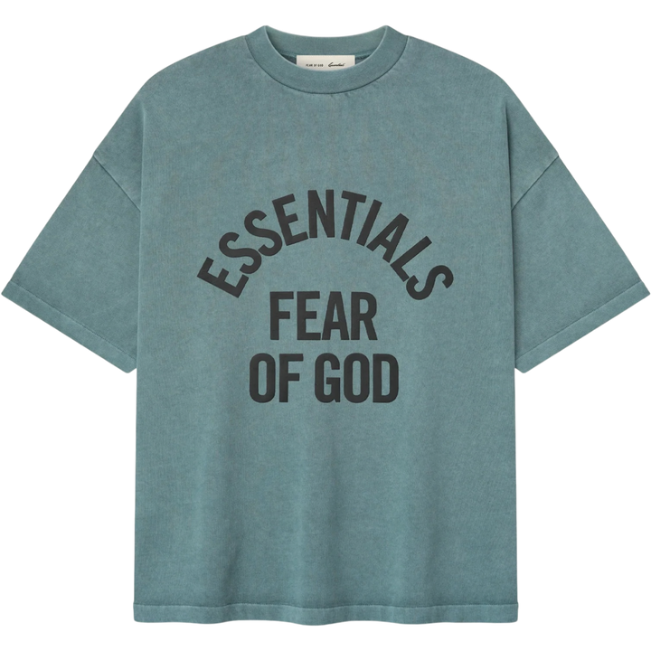 Fear of God Essentials Campus 90's Short Sleeve Tee ‘Faded Coastal’ (SS26)