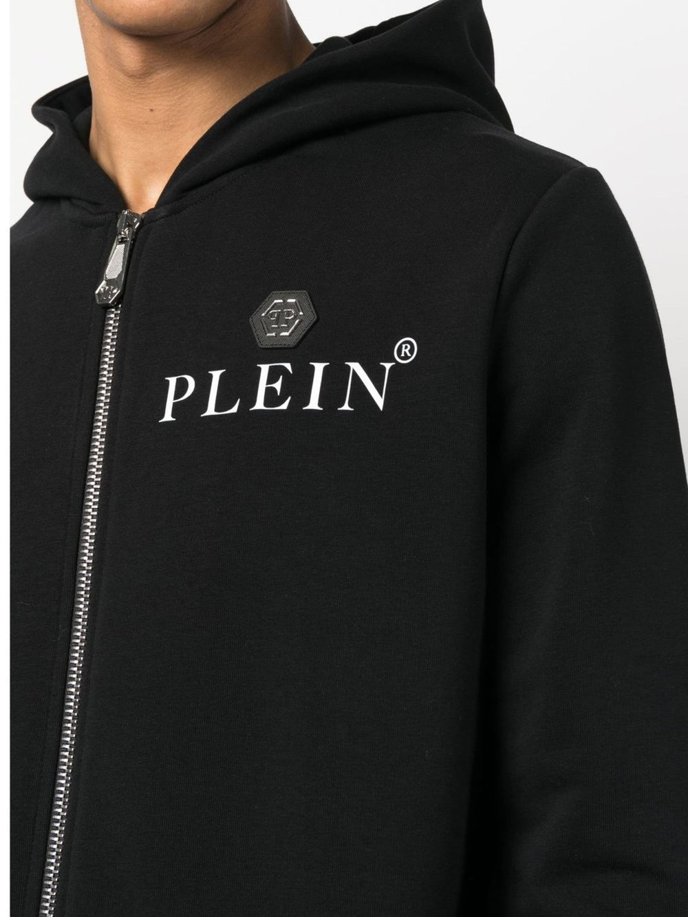 Philipp Plein Hoodie Hexagon Hoodie Black | Hype Vault Kuala Lumpur