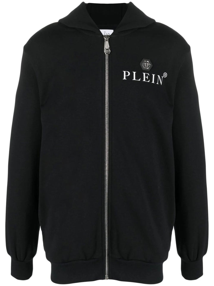 Philipp Plein Hoodie Hexagon Hoodie Black | Hype Vault Kuala Lumpur