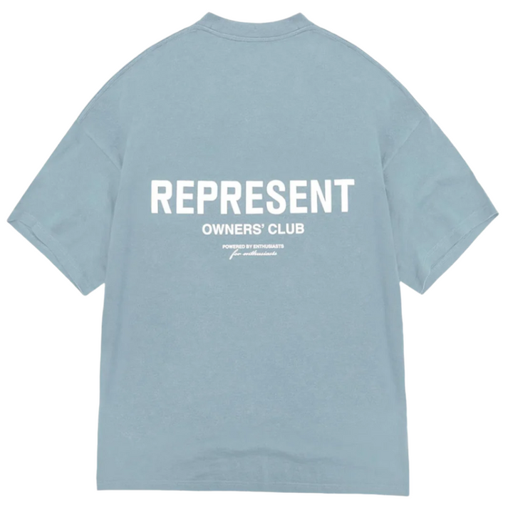 Represent Owners Club T-Shirt Powder Blue | Hype Vault