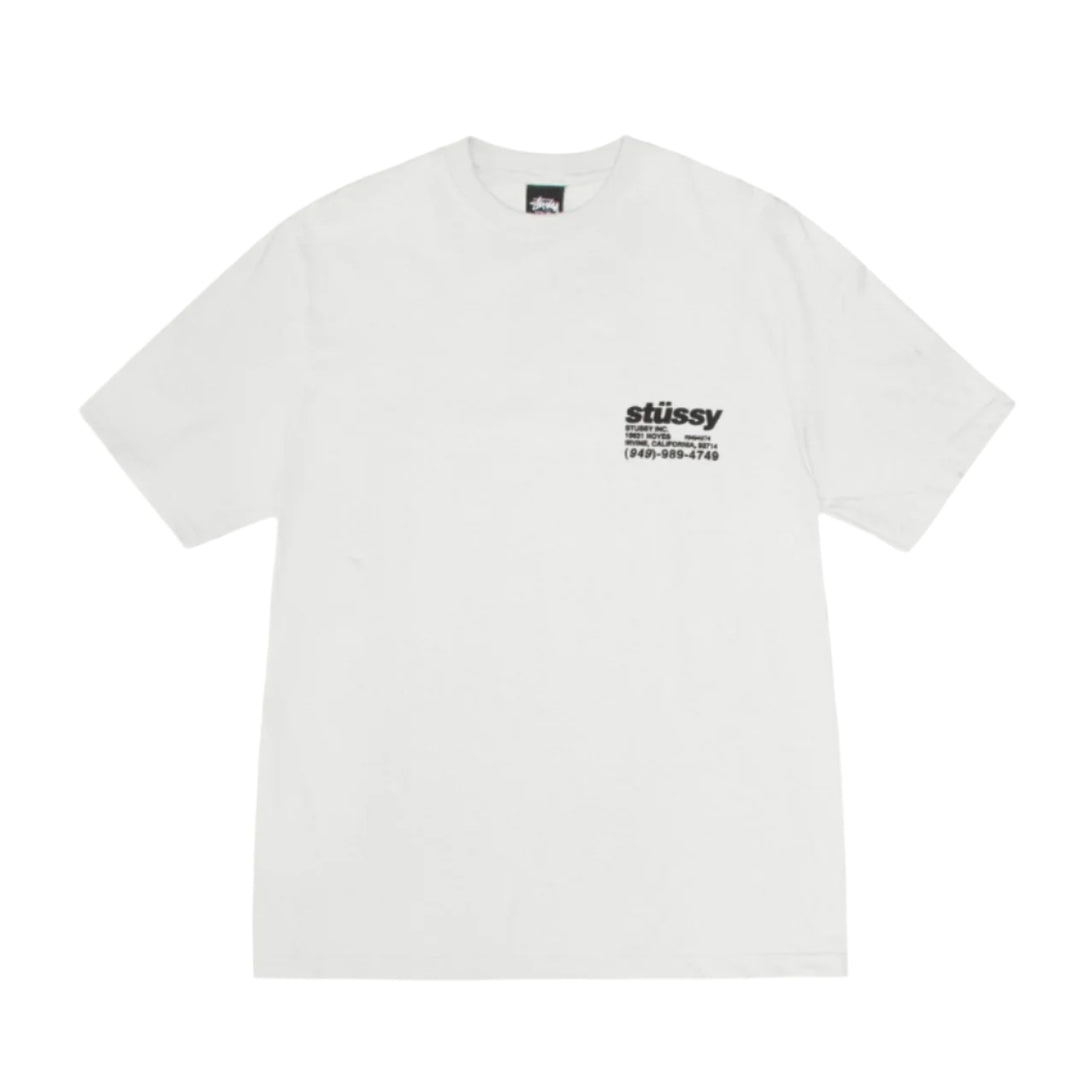 Stussy DNA Pigment Dyed Tee White | Hype Vault