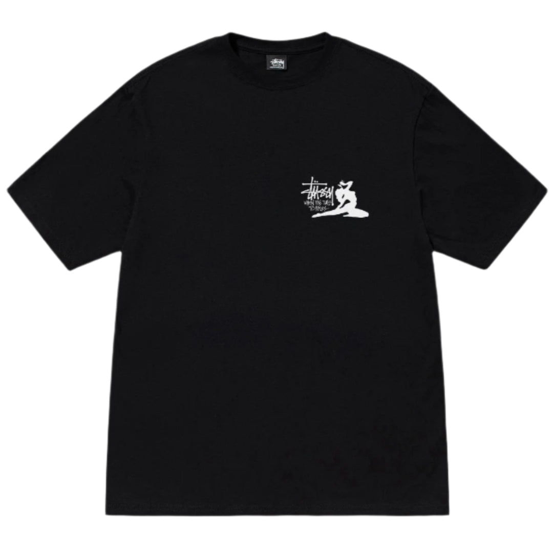 Stussy Relax Tee Black | Hype Vault