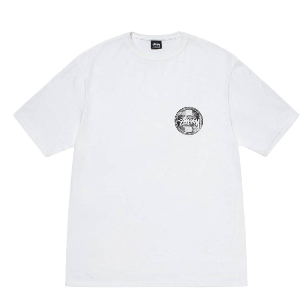 Stussy Dot Stamp Tee White | Hype Vault