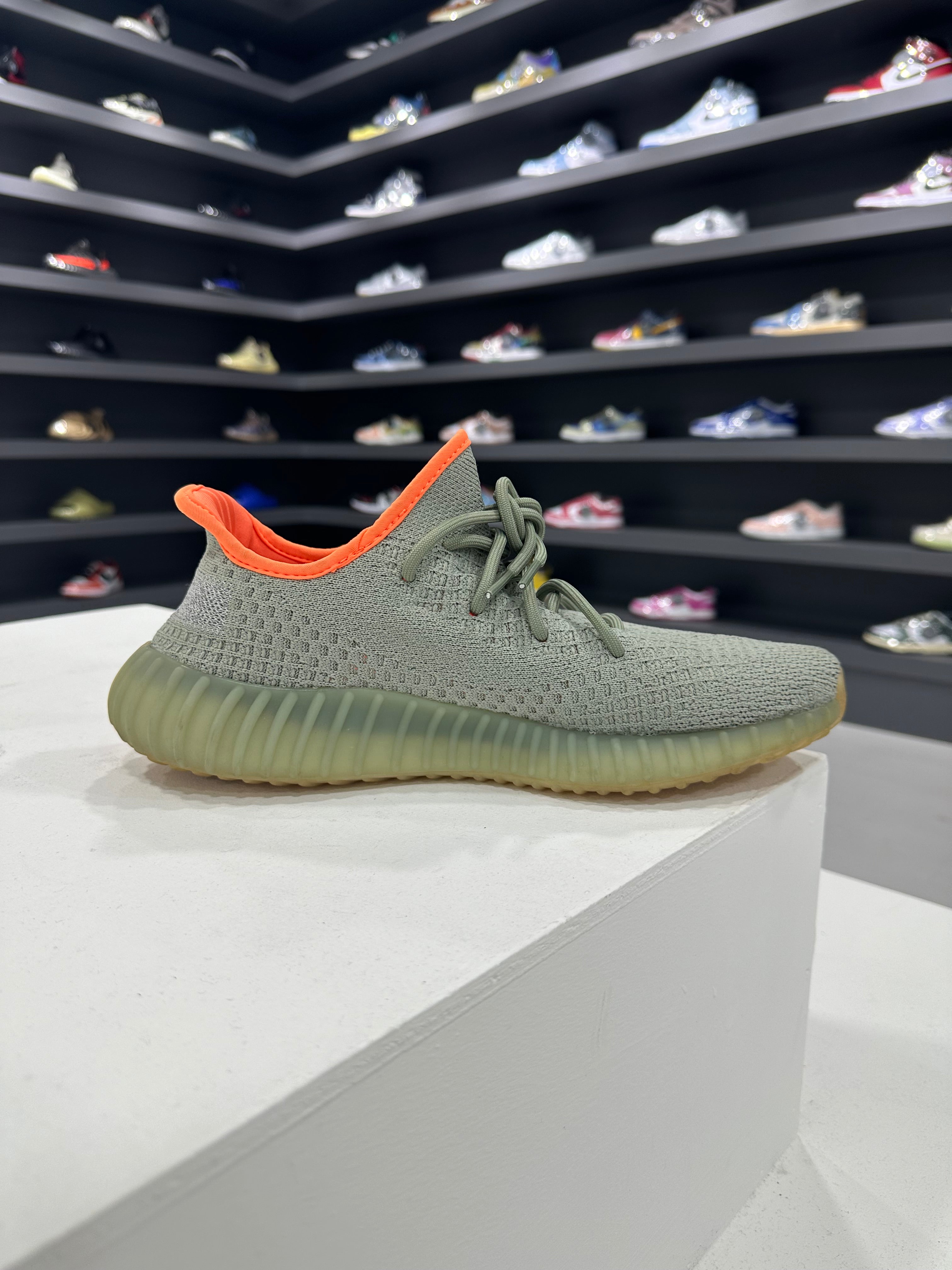 Pre loved adidas Yeezy Boost 350 V2 Desert Sage UK10 US10.5 Conditi Hype Vault