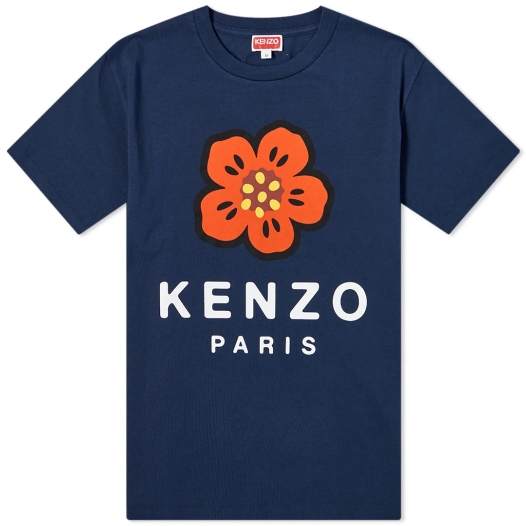 Kenzo Paris Seasonal Logo Classic T-Shirt Midnight Blue | Hype Vault Kuala Lumpur