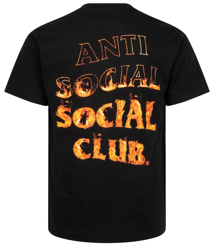 Anti Social Social Club A Fire Inside Black Tee | Hype Vault Kuala Lumpur