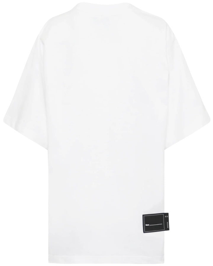 We11done Cotton WD Logo T-Shirt White | Hype Vault Kuala Lumpur 