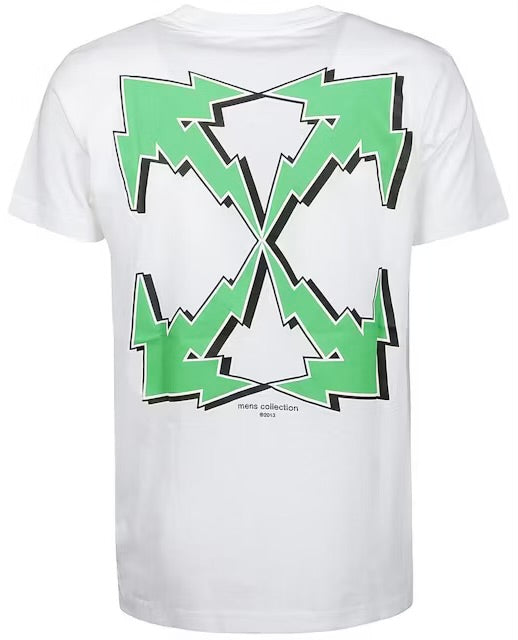 Off-White Bolt Arrow Slim White T-Shirt | Hype Vault Kuala Lumpur